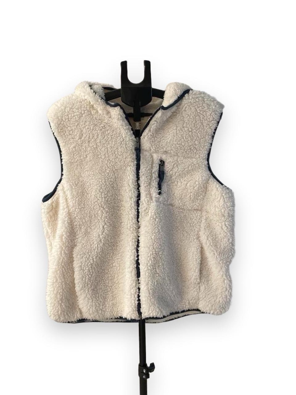 Weatherproof Cream Sherpa Fleece Vest
